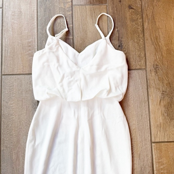 NEW Dress The Population Maxi Dress Formal Bridal Wedding Off White Small - Picture 7 of 13